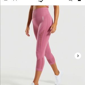 Gymshark Energy and Seamless Cropped Leggings